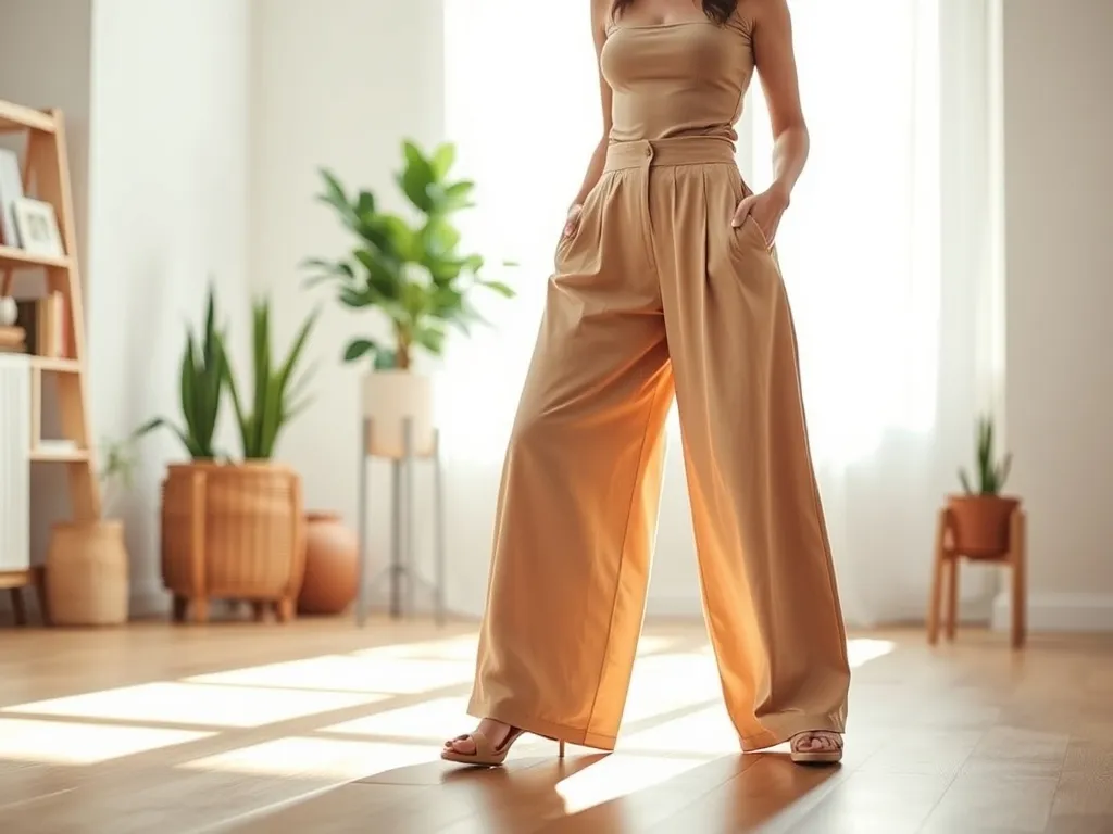 Jak nosić szerokie spodnie, żeby wyglądać stylowo?