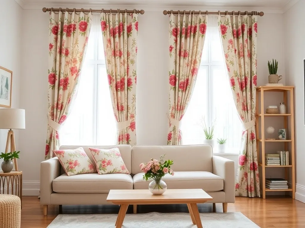 Czy zasłony w kwiaty są modne? Odkryj najnowsze trendy!