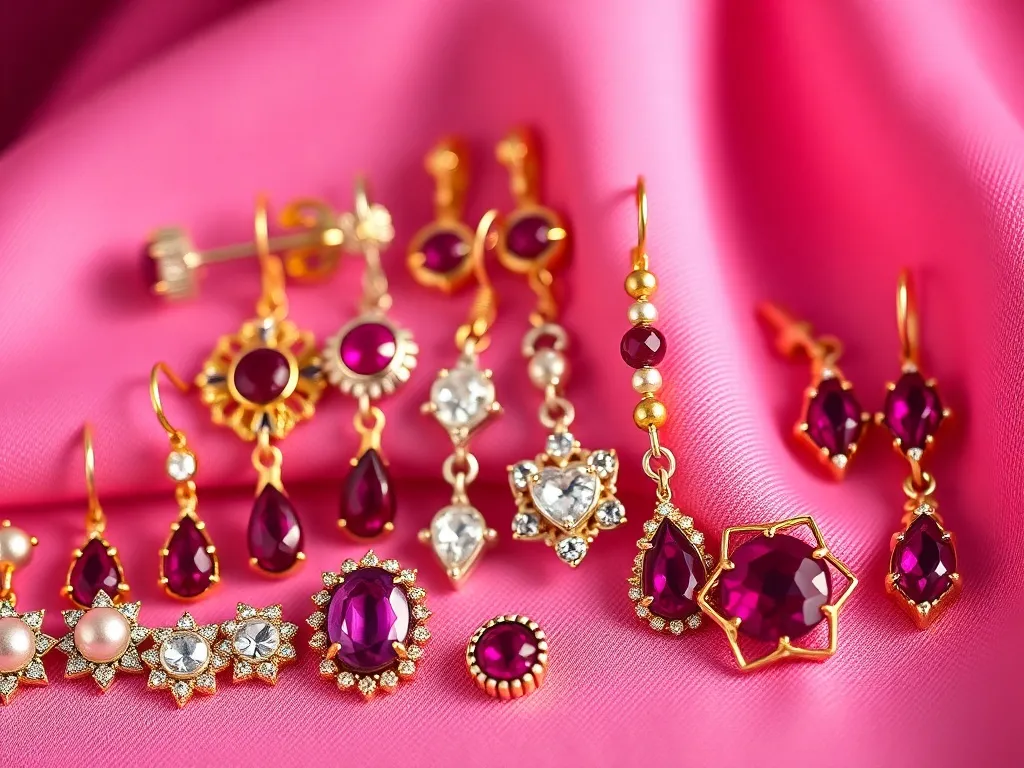 Jakie kolczyki do fuksjowej sukienki? Oto najlepsze propozycje!