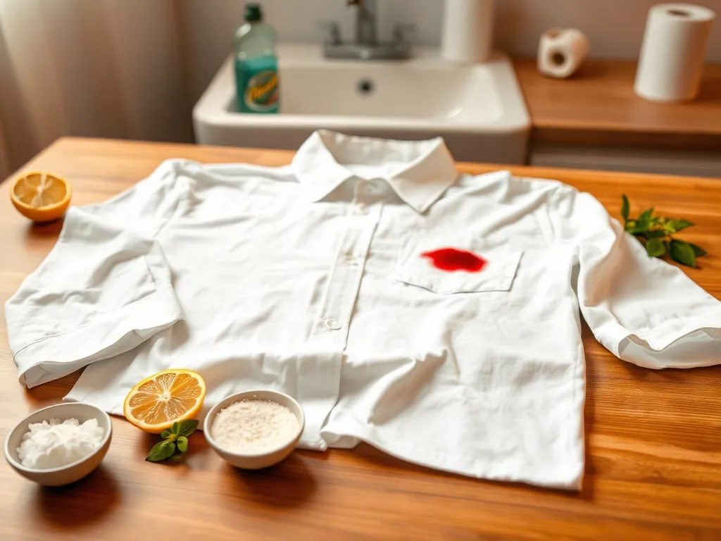 Jak zmyć krew z ubrań? Skuteczne metody i porady