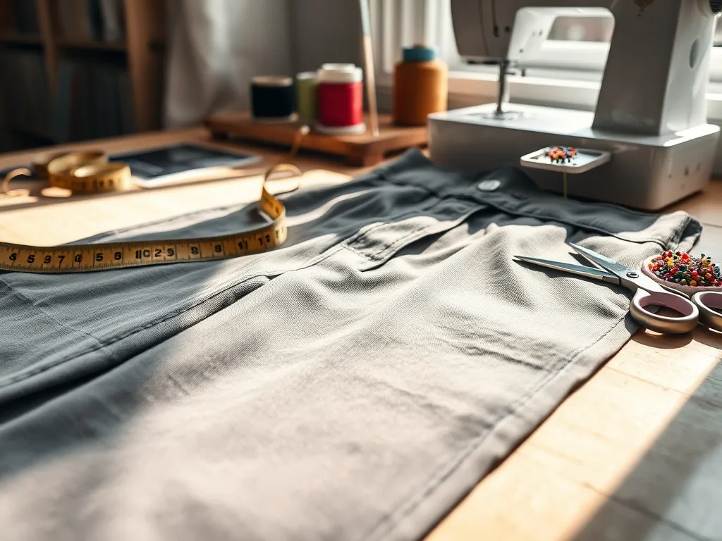 Jak skrócić szerokie spodnie? Sprawdzone metody i porady