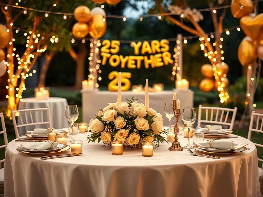 Jak zorganizować 25-lecie ślubu? Praktyczne porady i inspiracje