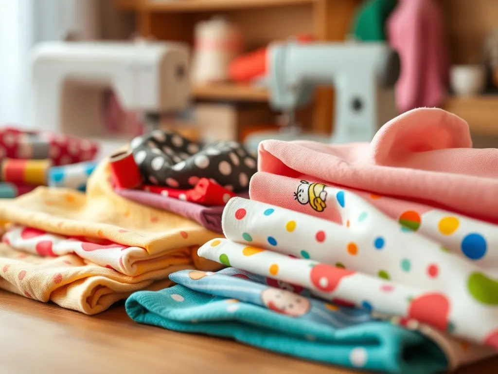 Szycie dla dzieci – jakie tkaniny i dzianiny wybierać, by były komfortowe i bezpieczne?